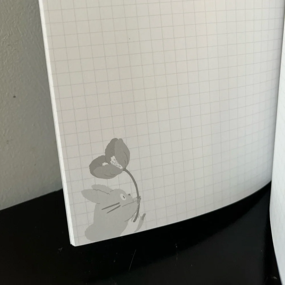 Studio Ghibli My Neighbor Totoro Flower Graph Journal